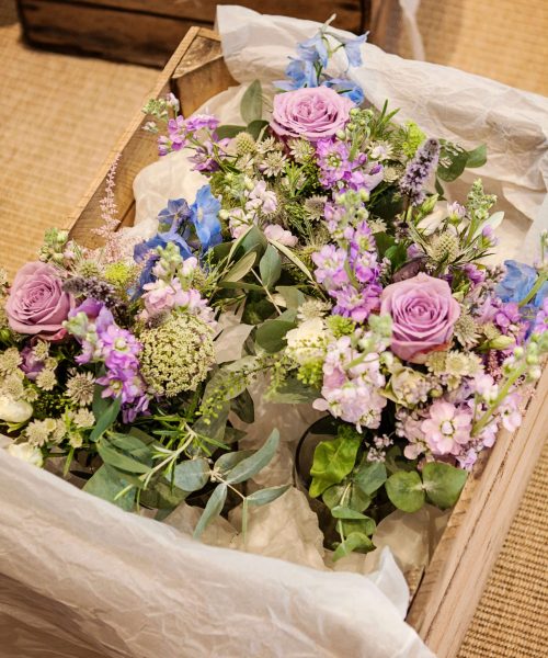 SOuth-Farm-Rustic-bouquets-lilac-powder-blue-Larkspur-Floral-Design-Florist-Cambridge-UK