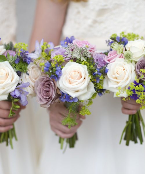 Small-Flower-Girl-Posy-Larkspur-Floral-Design-Cambridge-UK